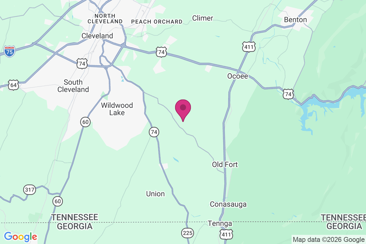 Carte de Nantahala Estates