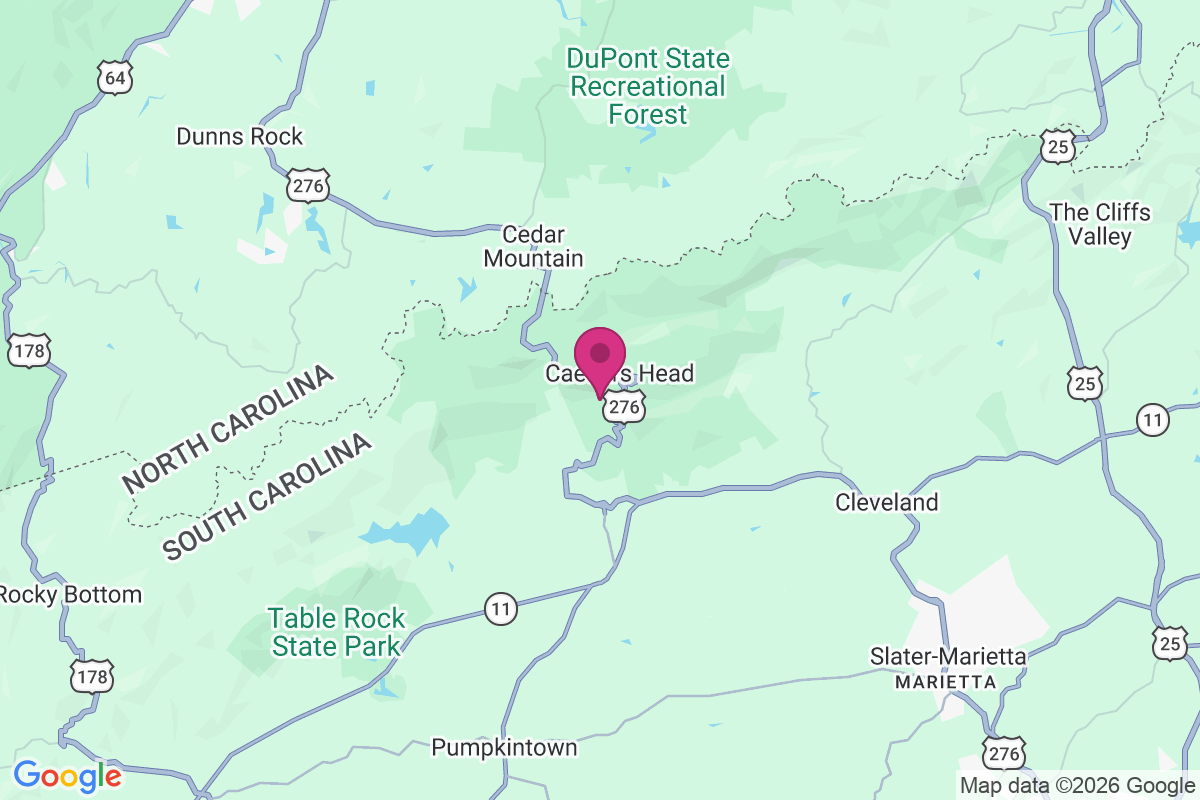 Carte de Caesars Head