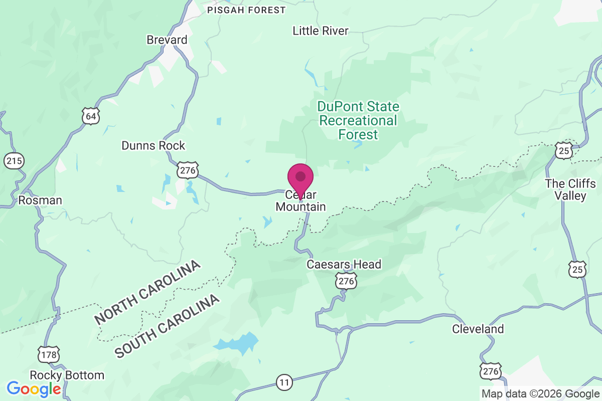 Carte de Cedar Mountain