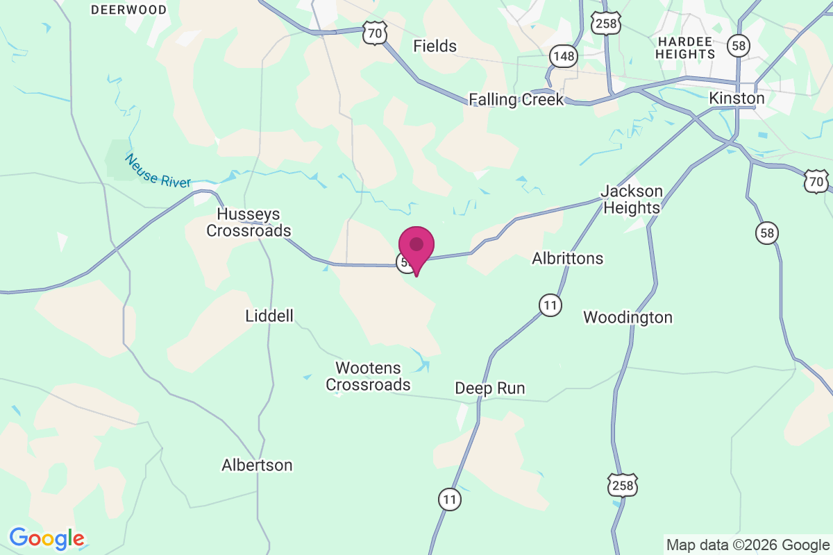 Carte de Moss Hill