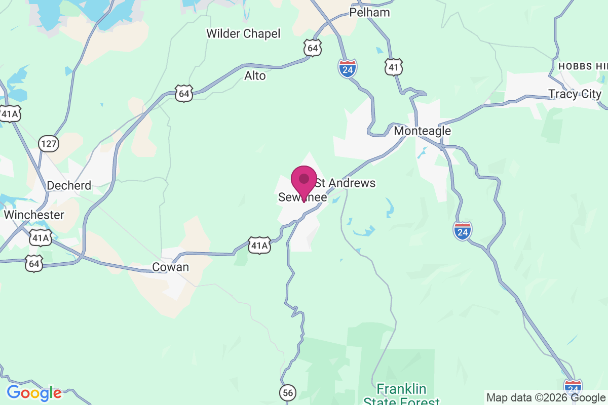 Carte de Sewanee