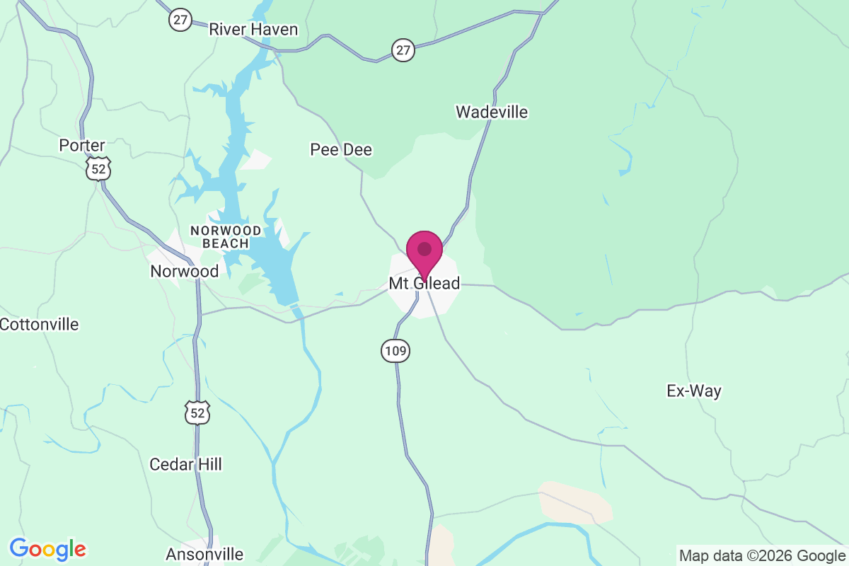 Carte de Mount Gilead