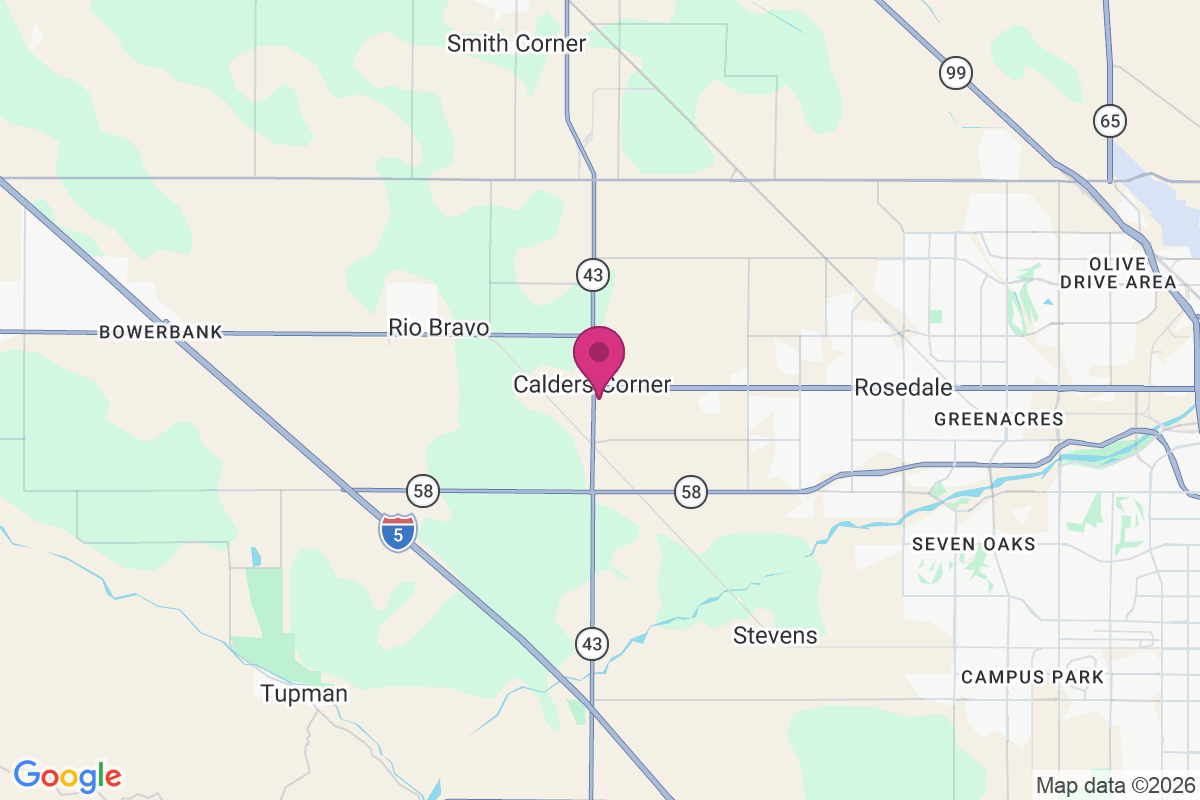 Carte de Calders Corner