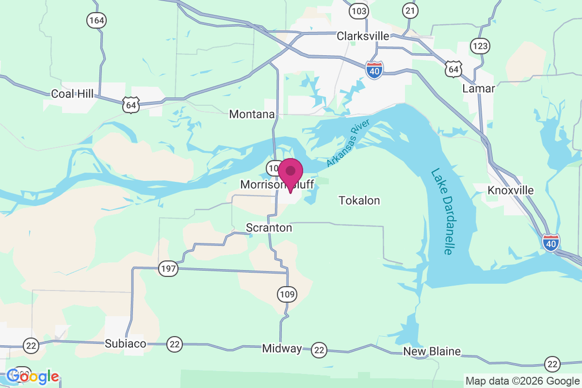 Carte de Morrison Bluff