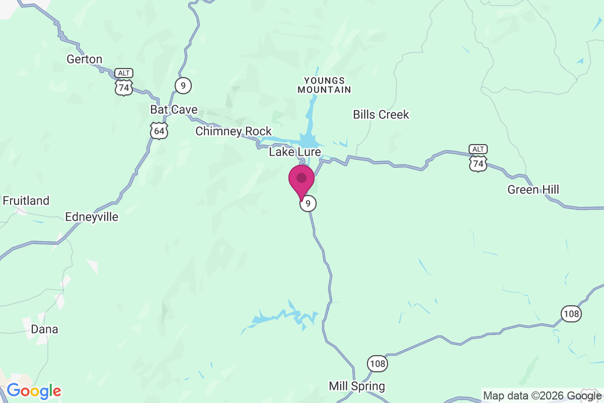 Carte de Camp Occoneechee