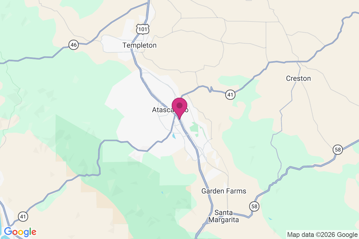 Carte de Atascadero