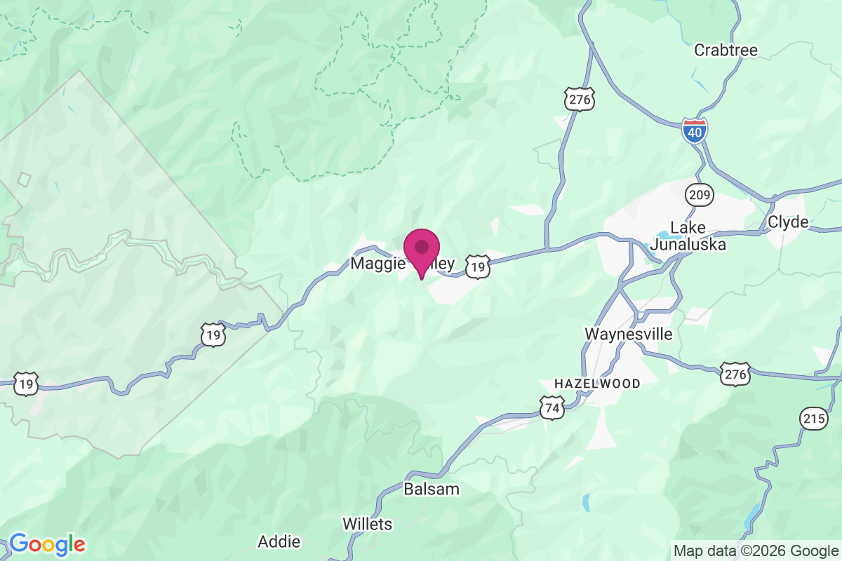 Carte de Maggie Valley