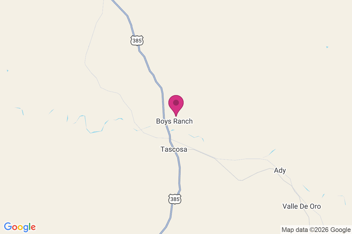 Carte de Boys Ranch