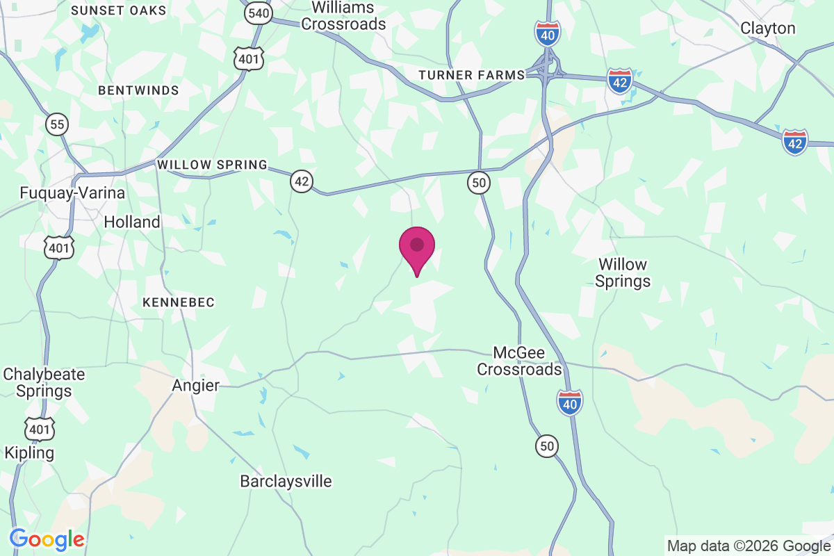 Carte de Ogburn Crossroads
