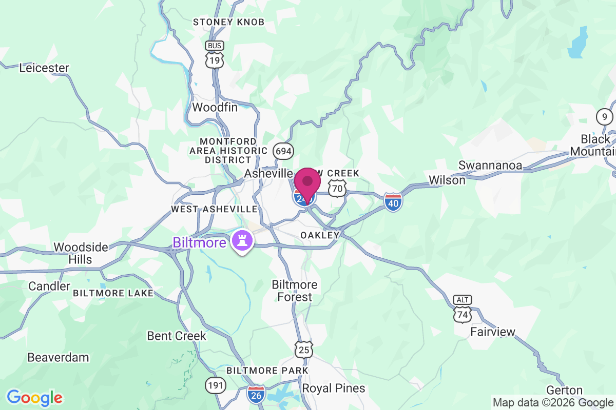 Carte de Haw Creek