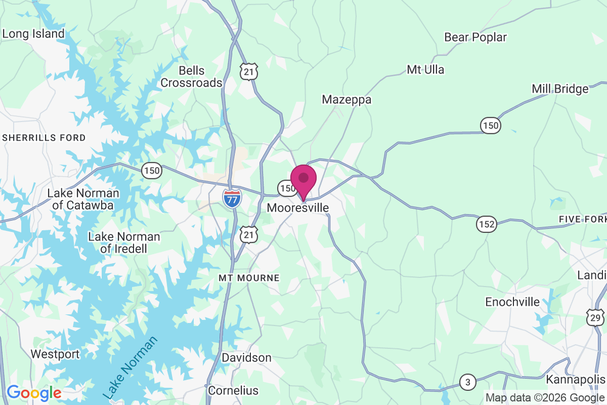 Carte de Mooresville