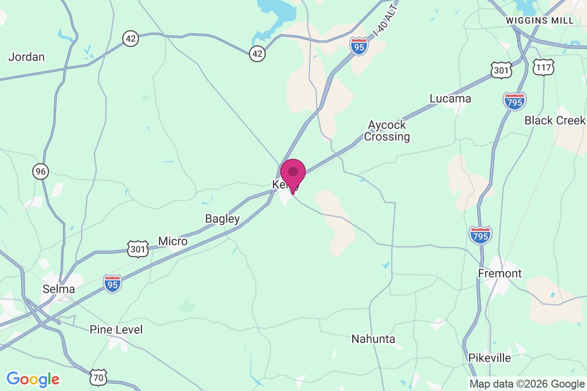 Carte de Kenly