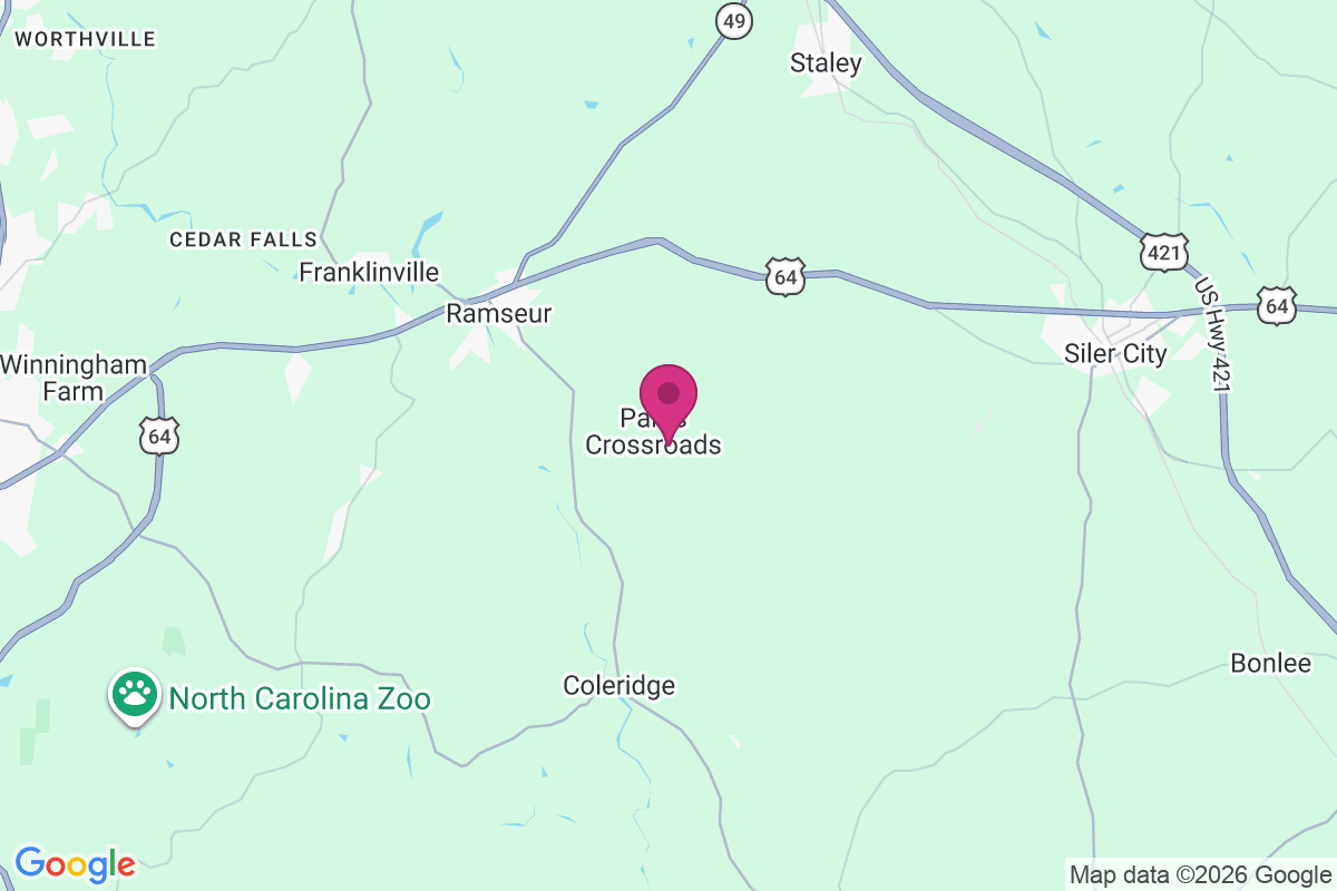 Carte de Parks Crossroads