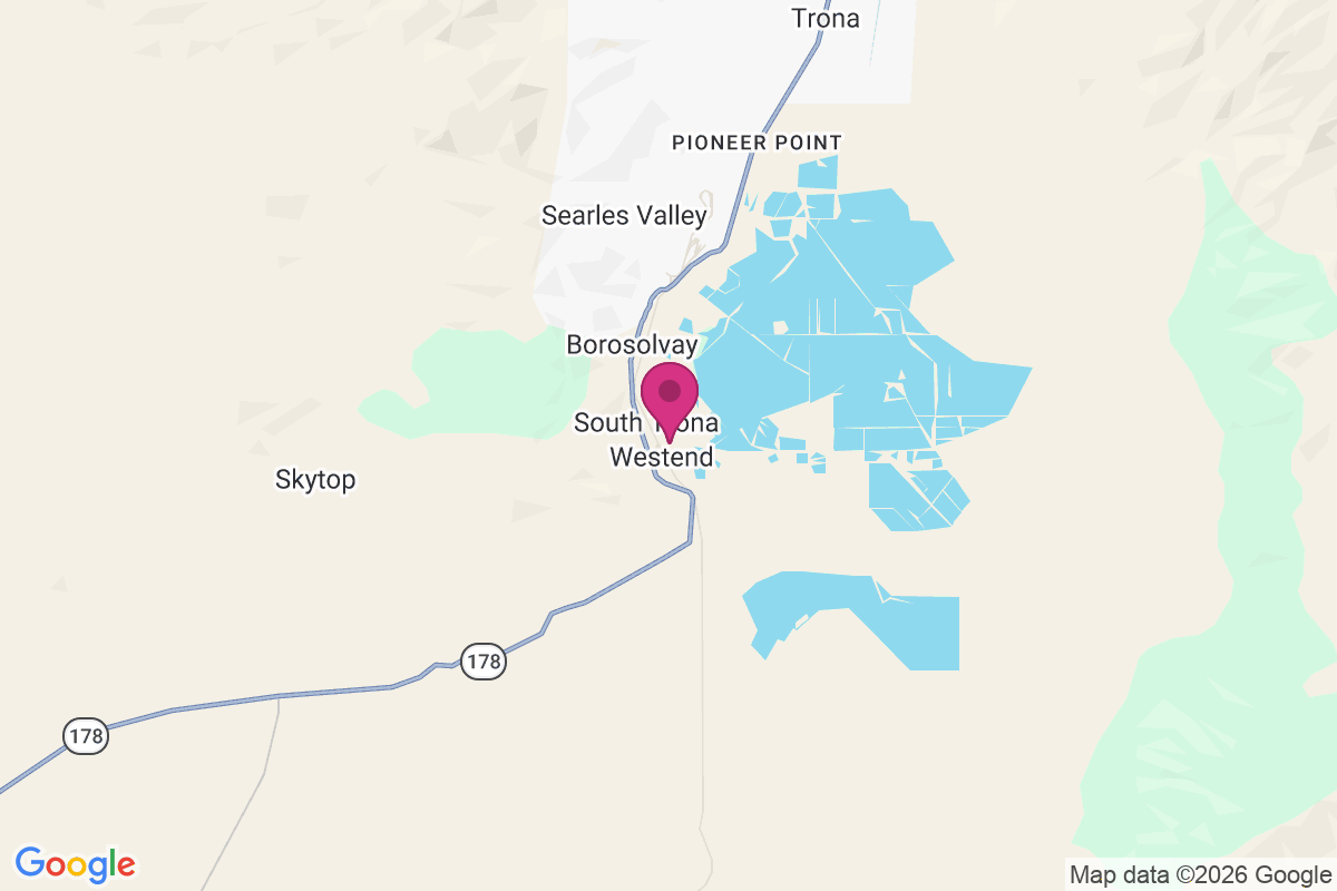 Carte de South Trona