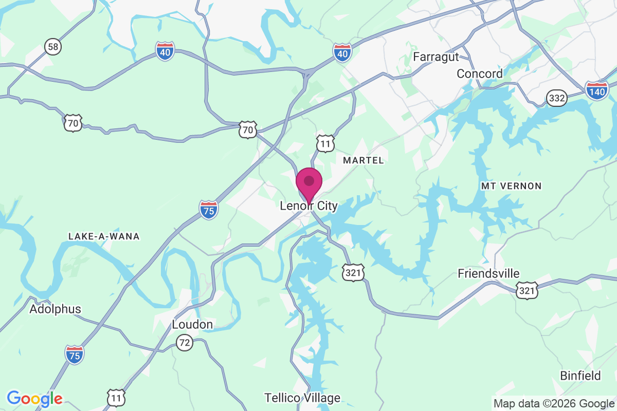 Carte de Lenoir City