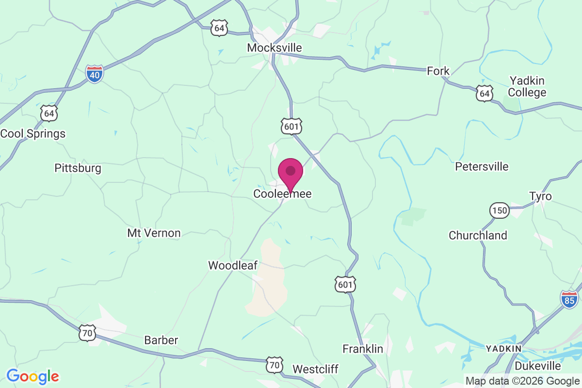 Carte de Cooleemee
