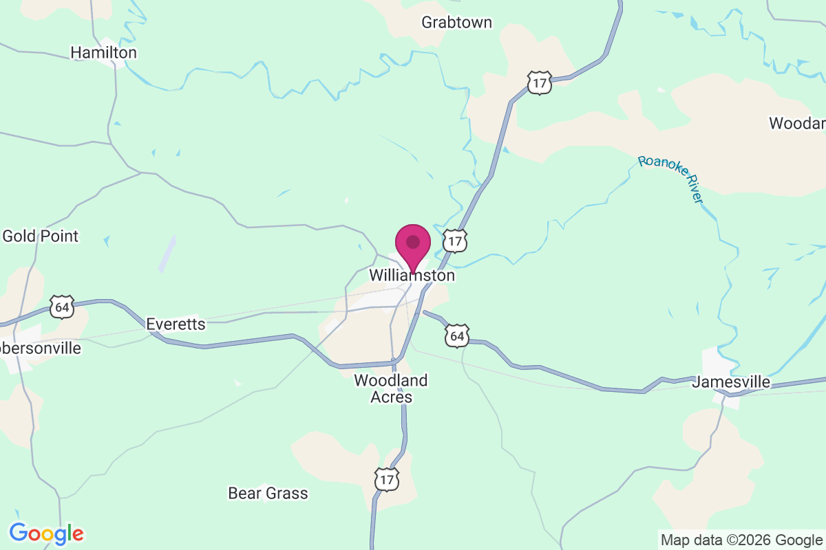 Carte de Williamston