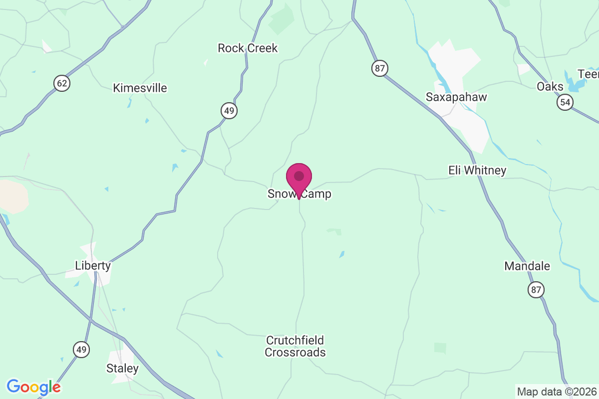 Carte de Snow Camp