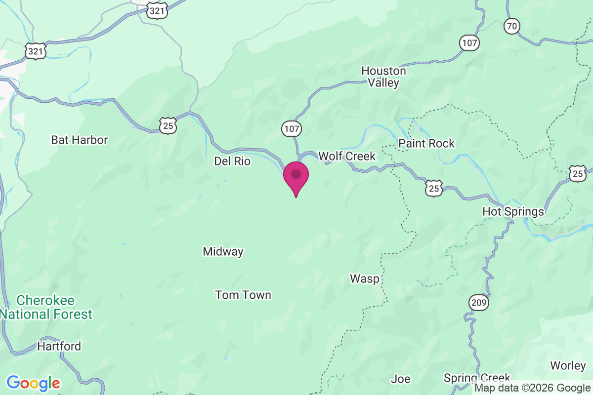 Carte de French Broad