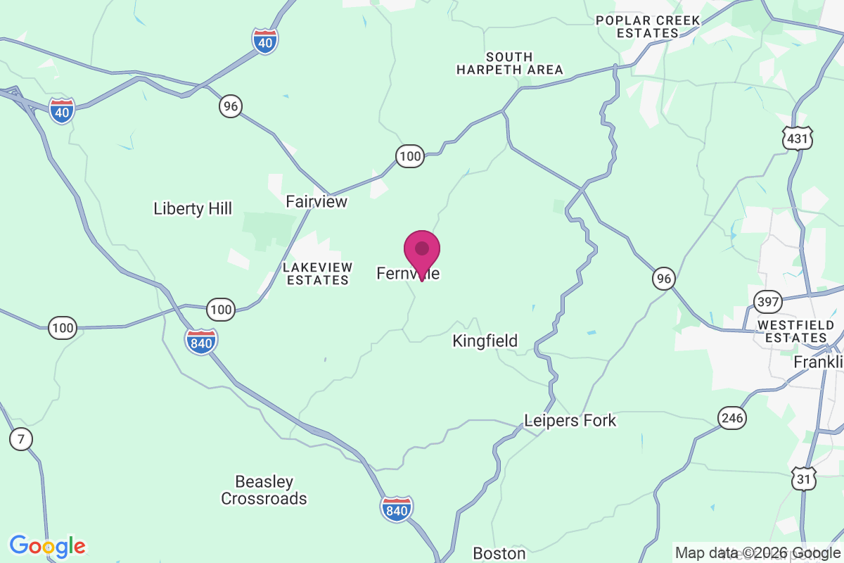 Carte de Fernvale
