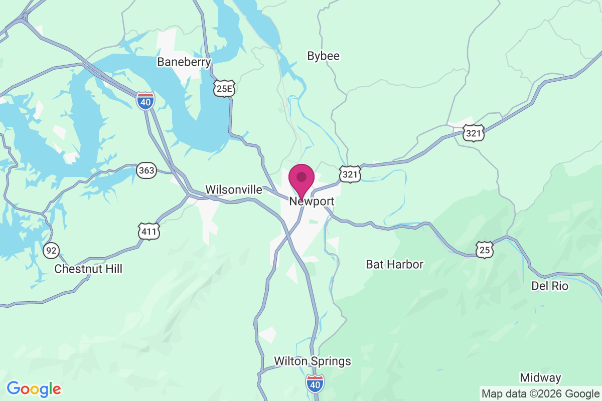 Carte de Cumberland Gap