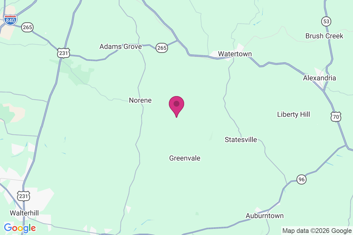 Carte de Sherrilltown