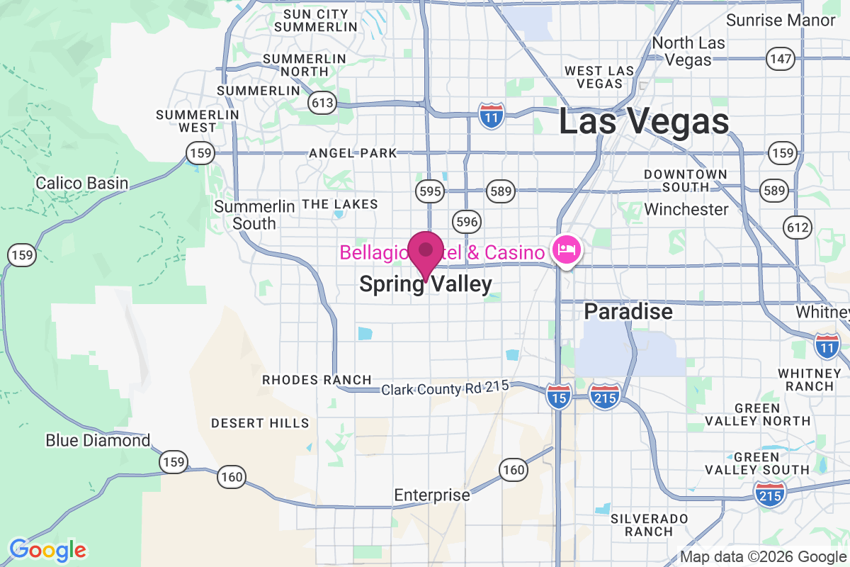 Carte de Spring Valley