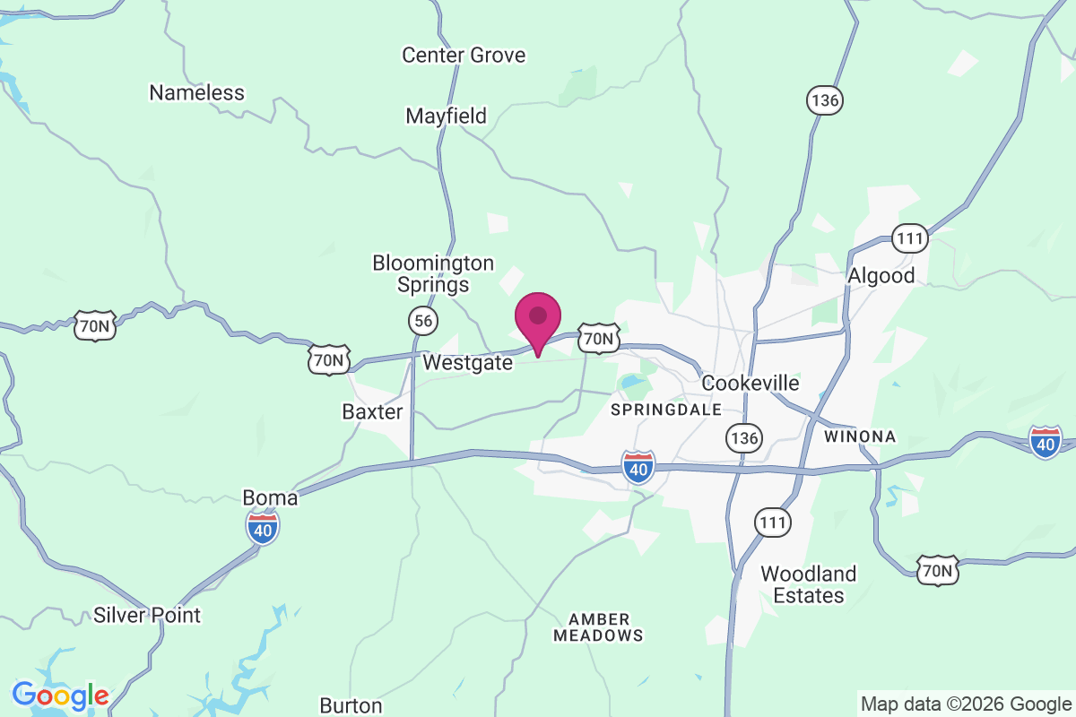 Carte de Snow Mayberry Subdivision