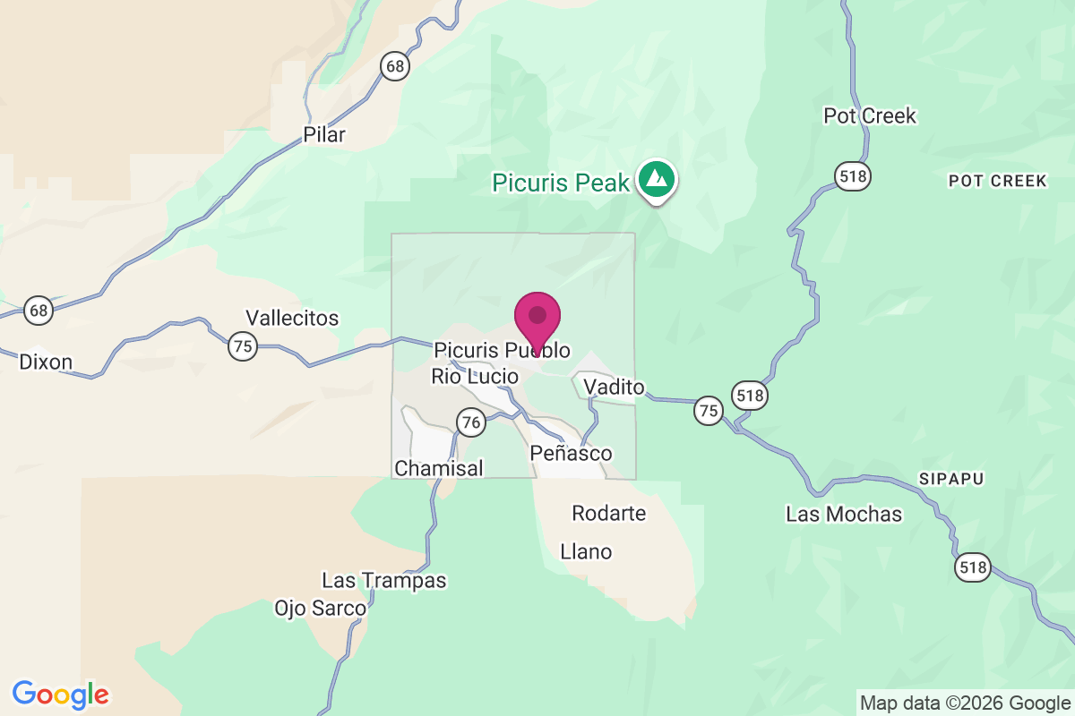 Carte de Picuris Pueblo