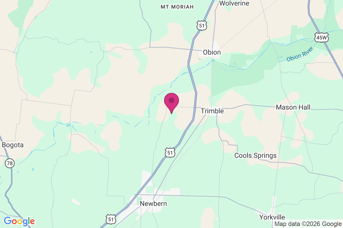 Carte de Poplar Ridge
