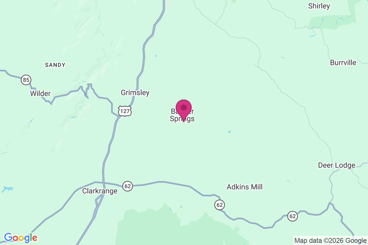 Carte de Banner Springs