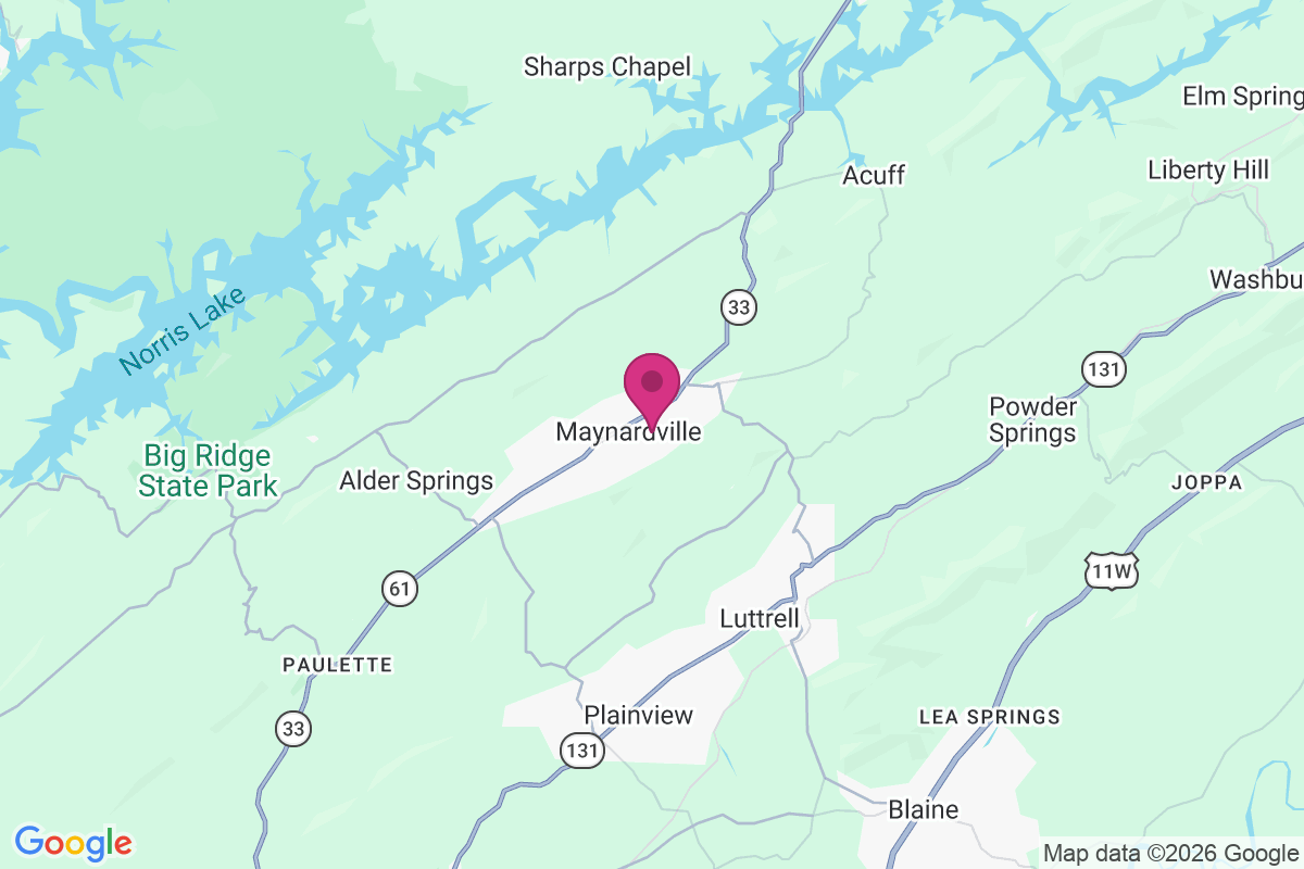 Carte de Maynardville
