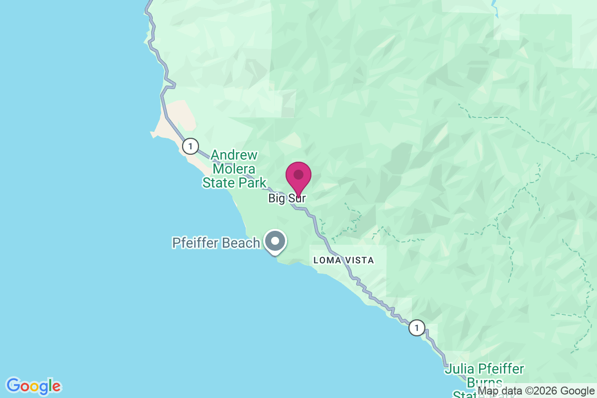 Carte de Big Sur