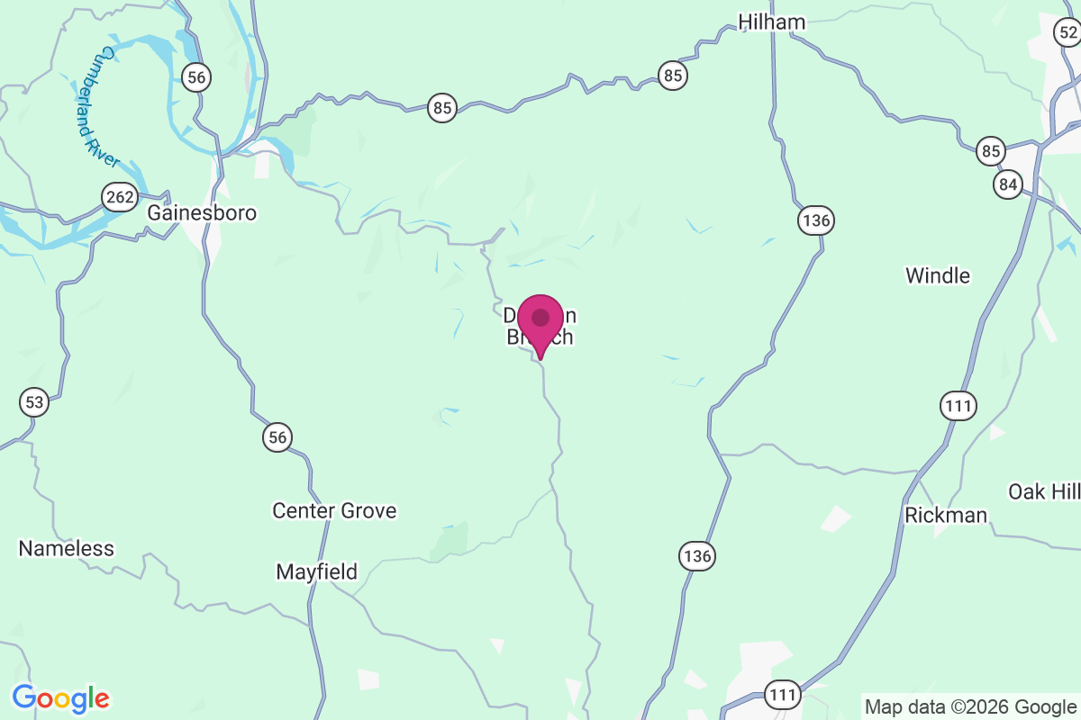 Carte de Dodson Branch