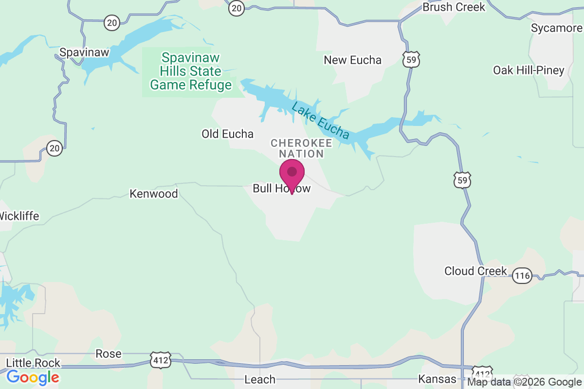 Carte de Bull Hollow