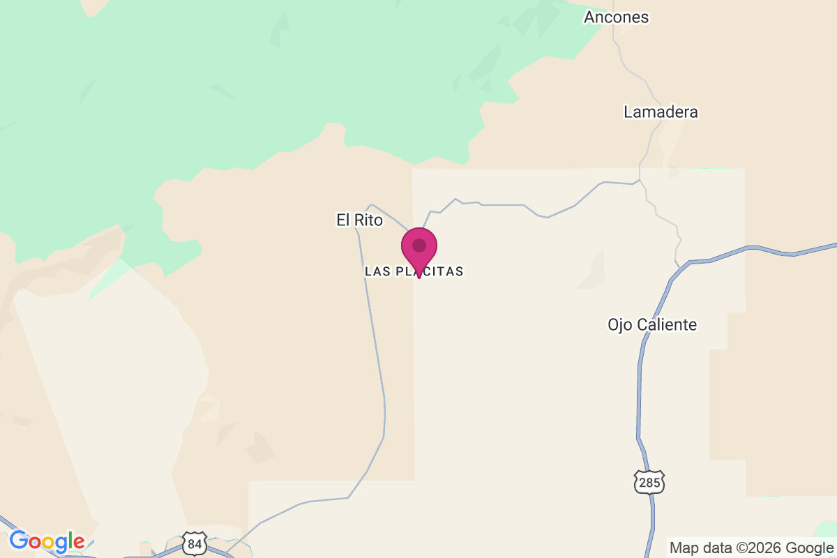 Carte de Las Placitas