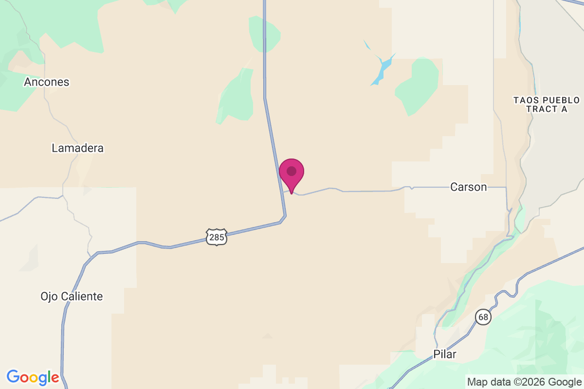 Carte de Taos Junction