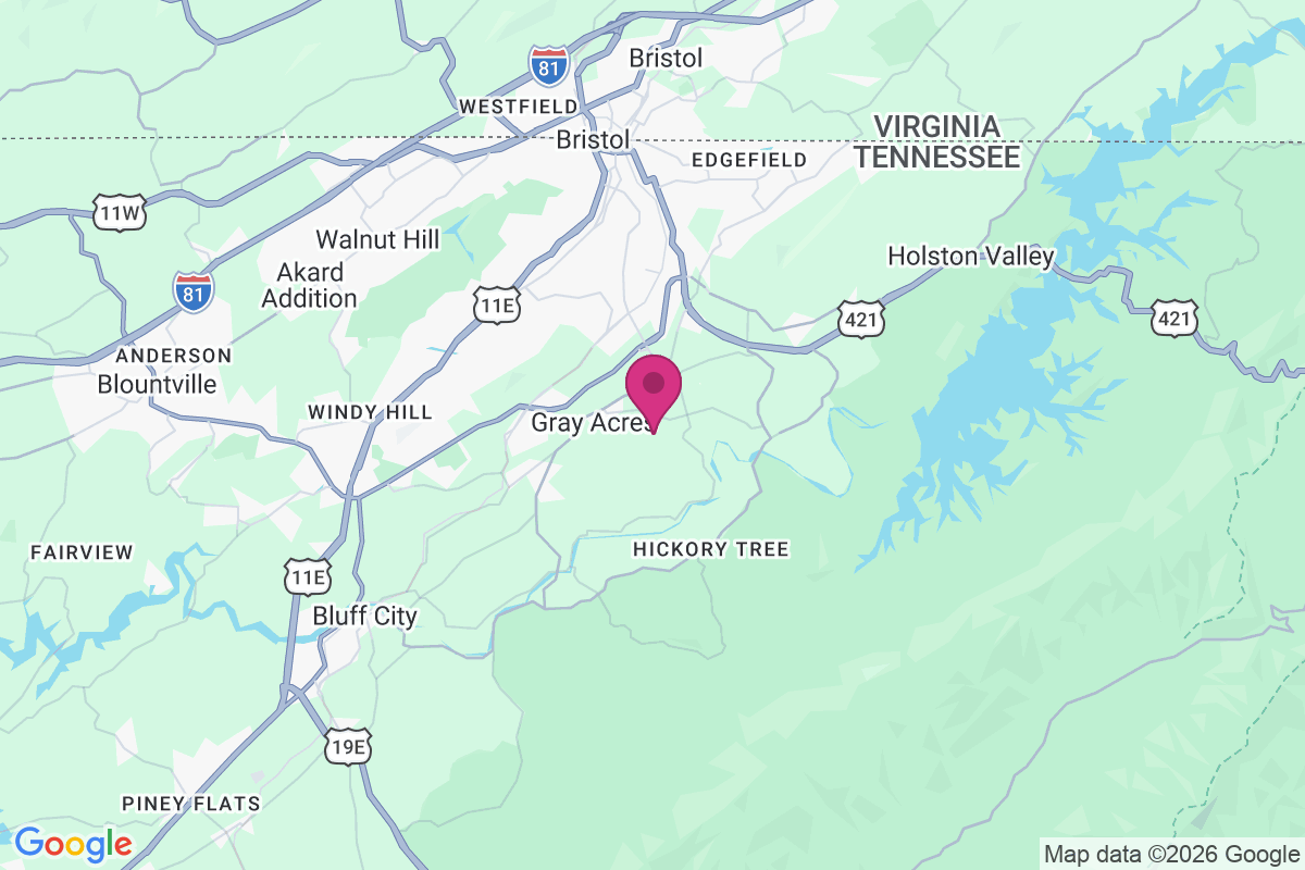 Carte de Holston View