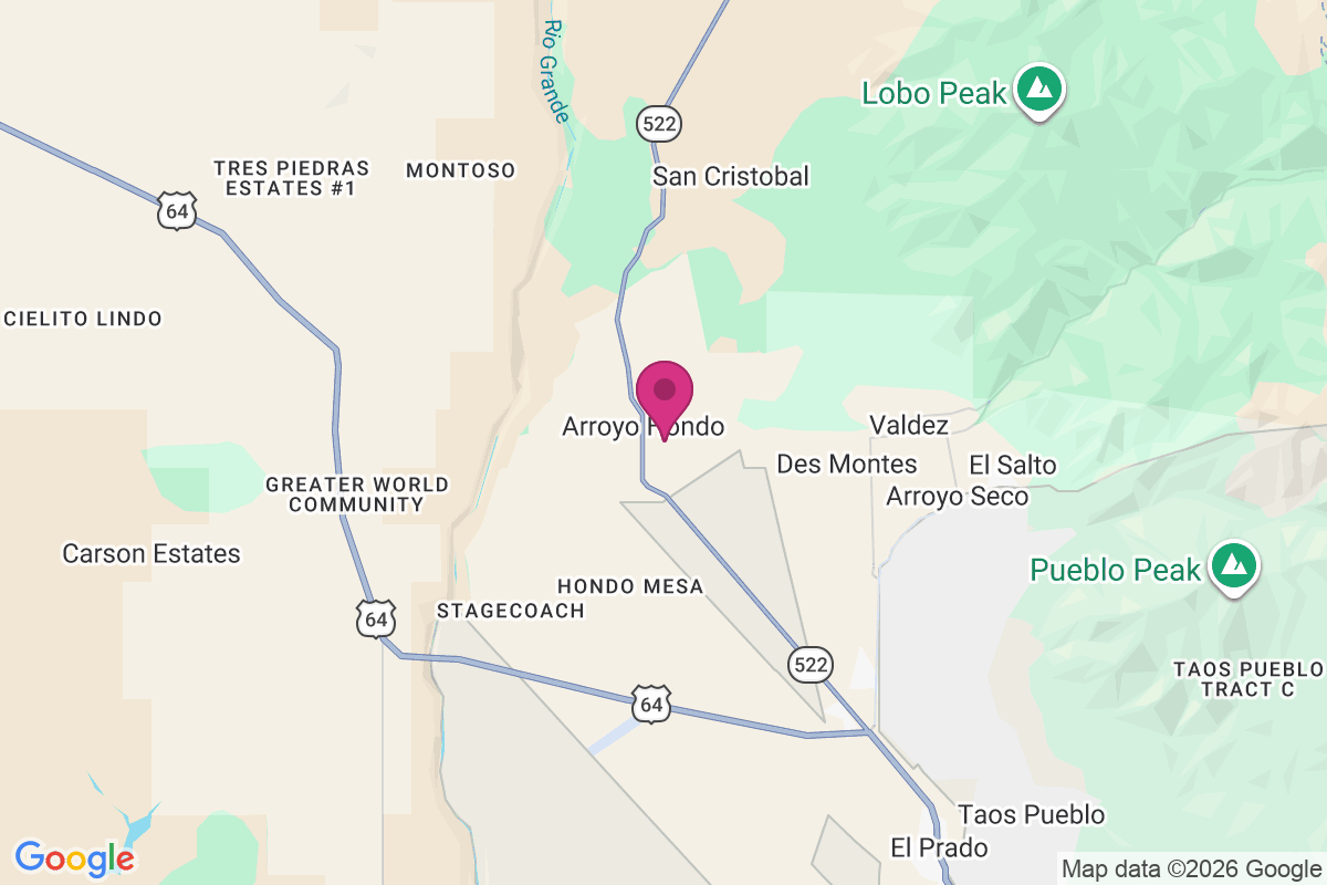 Carte de Arroyo Hondo