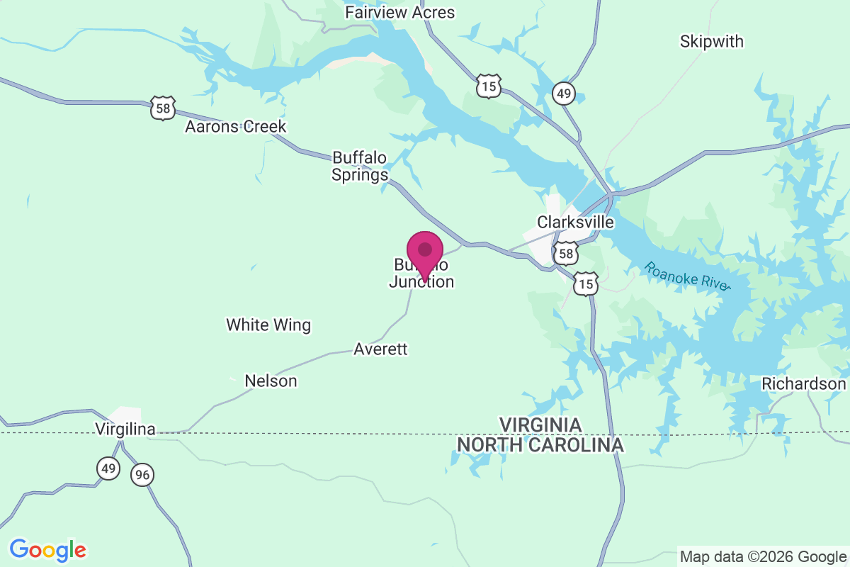 Carte de Buffalo Junction