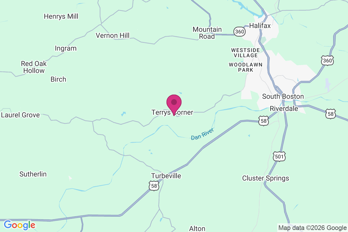 Carte de Terrys Corner