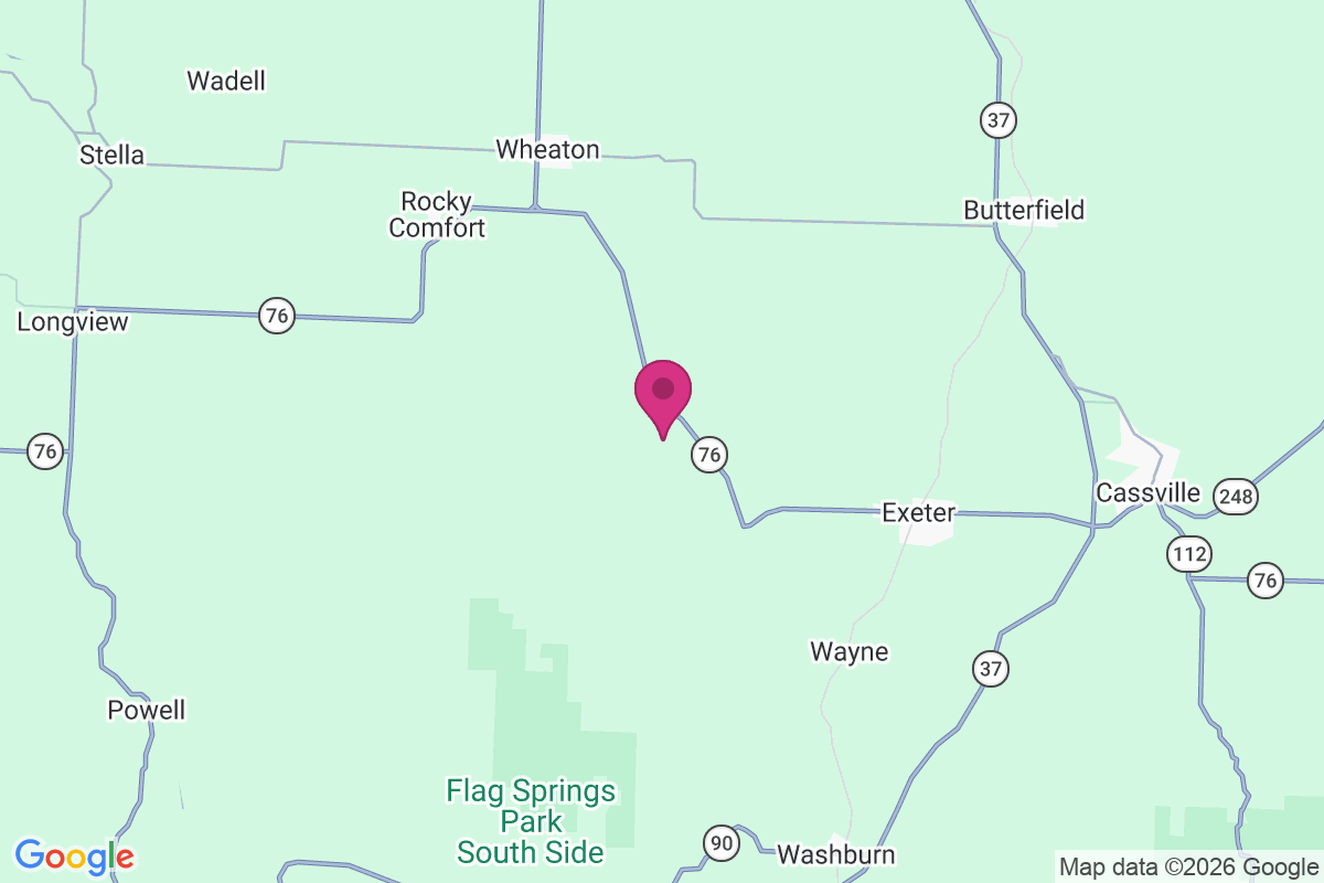 Carte de Ridgley
