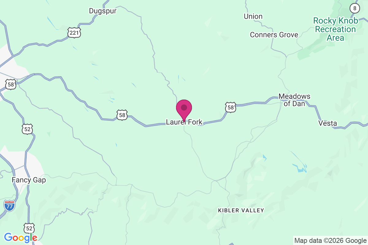 Carte de Laurel Fork