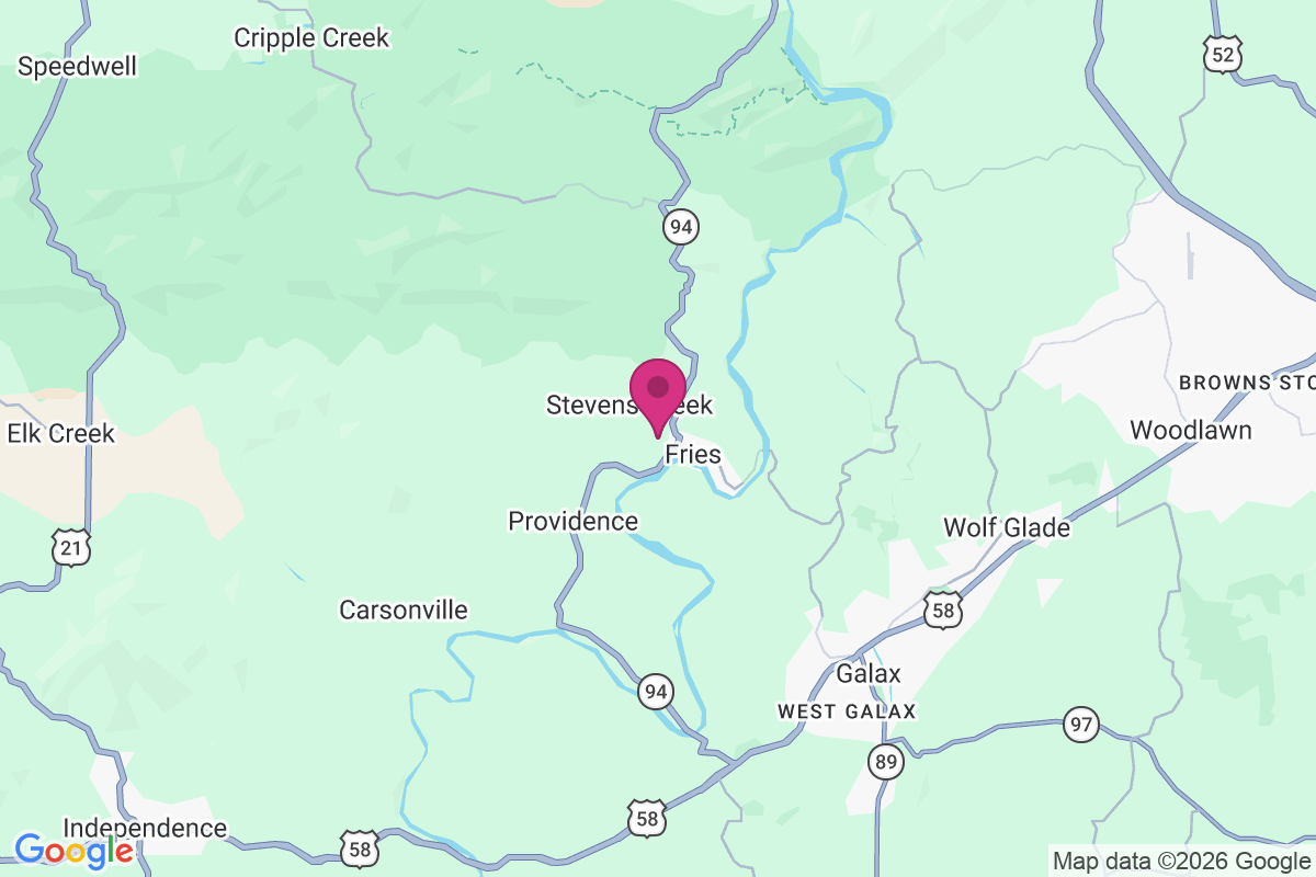 Carte de Stevens Creek