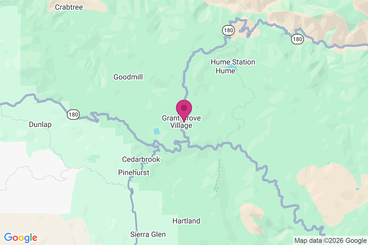 Carte de Grant Grove Village