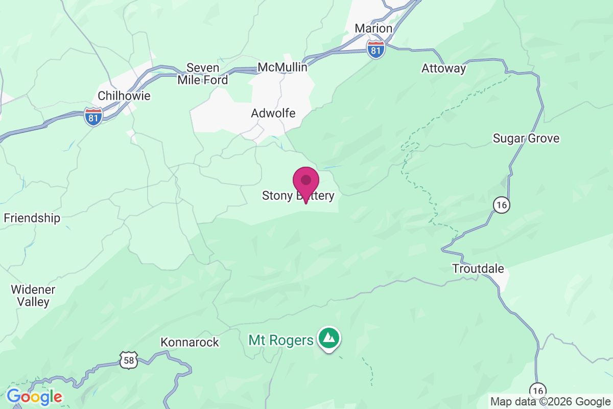 Carte de Stony Battery