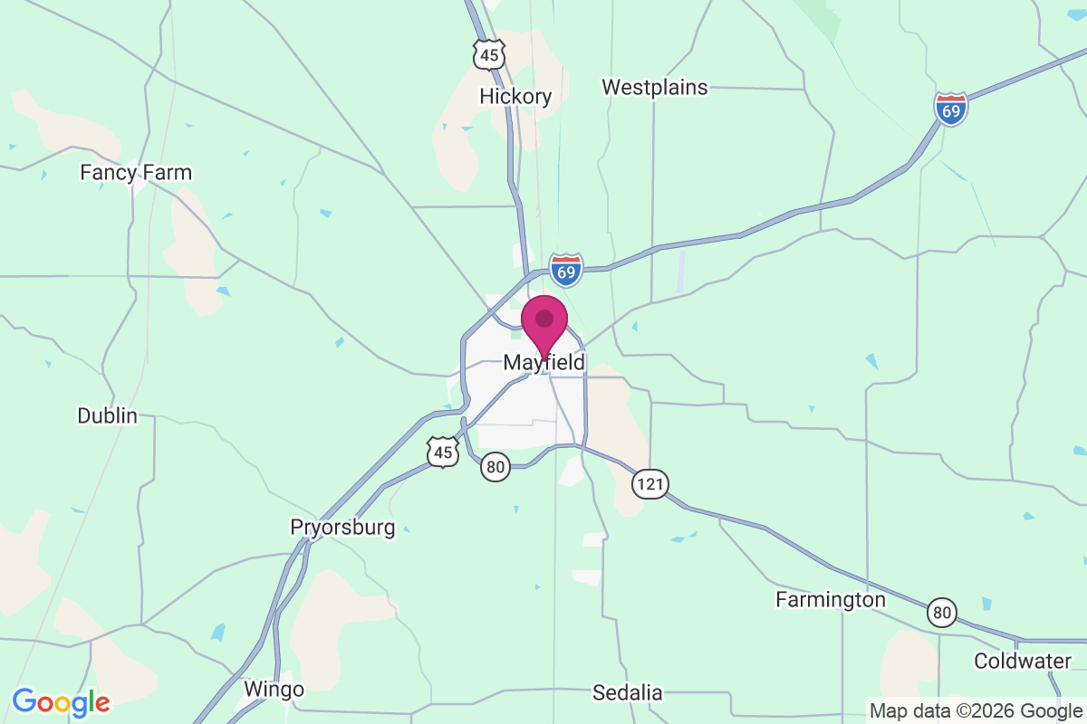 Carte de Mayfield