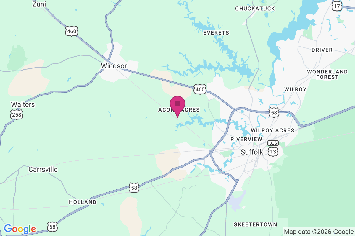Carte de Acorn Acres