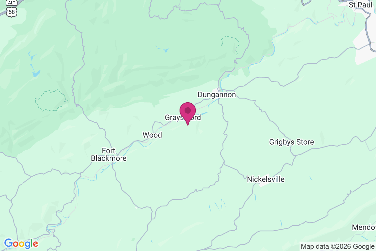 Carte de Grays Ford