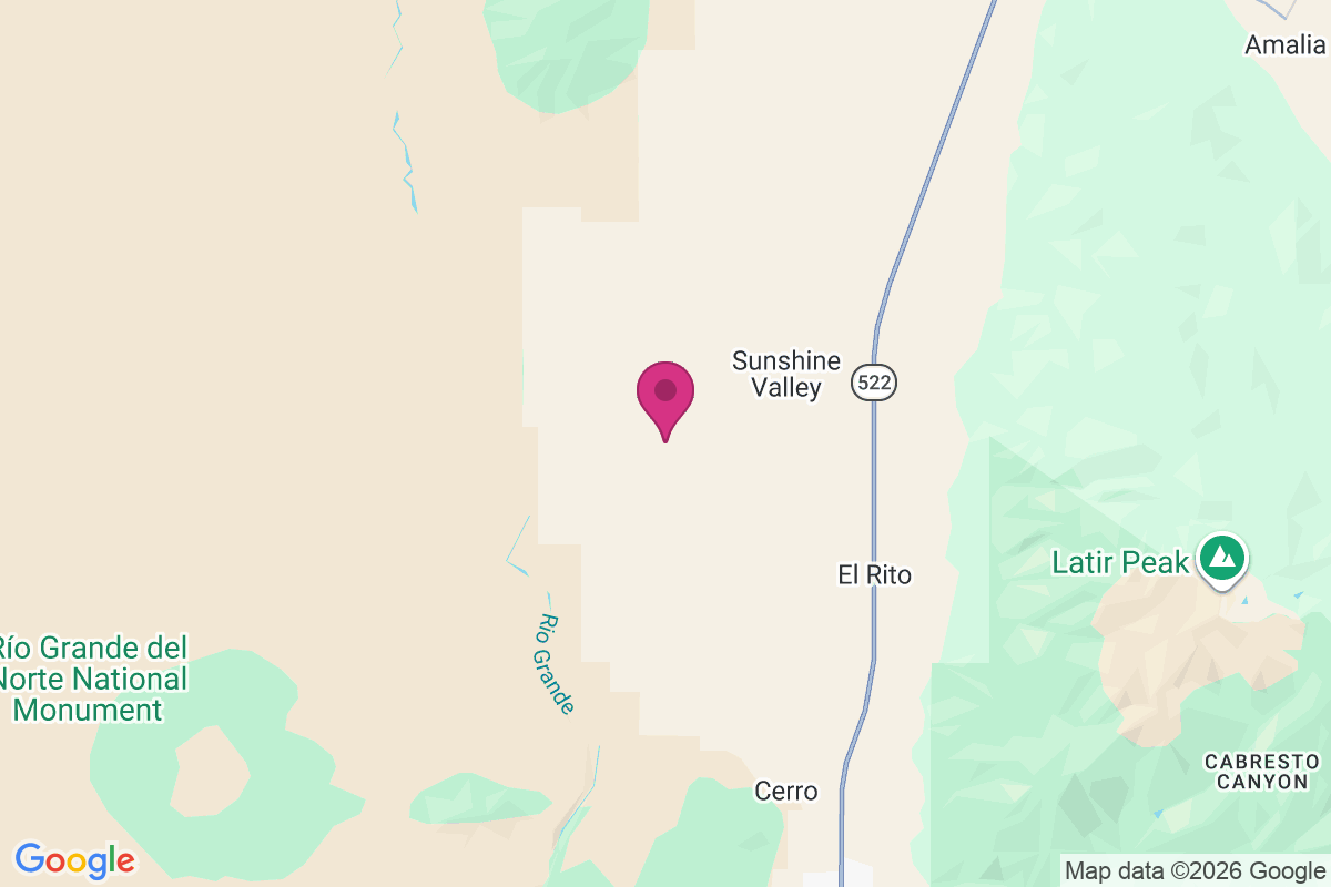 Carte de Sunshine Valley